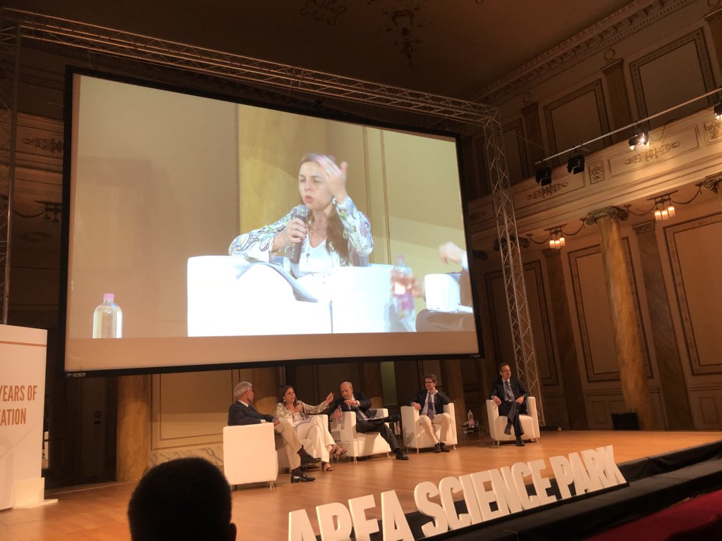 AreaSciencePark's tweet photo. #ToTheNext40 Licia Mattioli “il Made in Italy non basta più, così come l’innovazione di prodotto. Oggi per essere competitivo devi fare innovazione di processo” https://t.co/rMFyGTwtBF