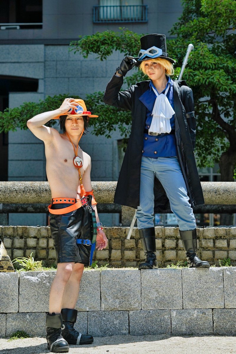 O Xrhsths こう Sto Twitter ホココスのお写真より One Piece エース かじゅさん Kaju004 サボ カメラさん Sentさん Kaing Falanx ホココス ホココス18 ワンピース Onepiece エース サボ コスプレ T Co Yrqaazpm65