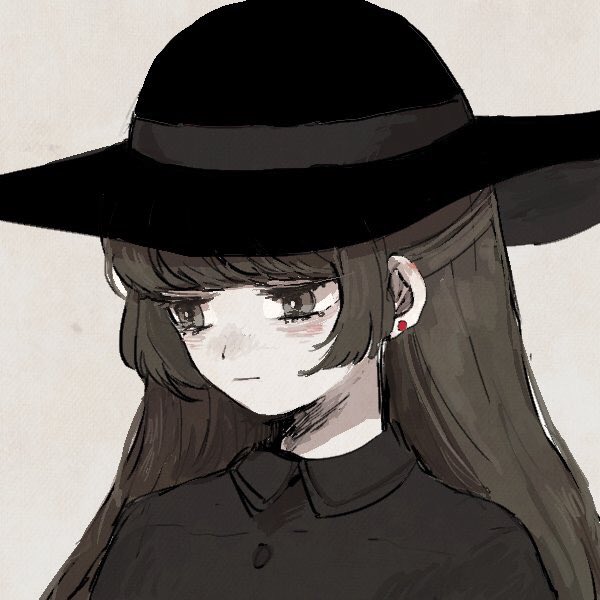 「black shirt hat」 illustration images(Oldest)