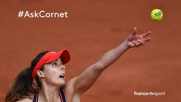 francetvsport's tweet photo. France tv sport inaugure la #TwitterRoom dès dimanche 27 mai durant toute la quinzaine de @rolandgarros
La 1ère invitée sera @alizecornet posez lui vos questions avec le hashtag #AskCornet https://t.co/Wg7mgnGXNU