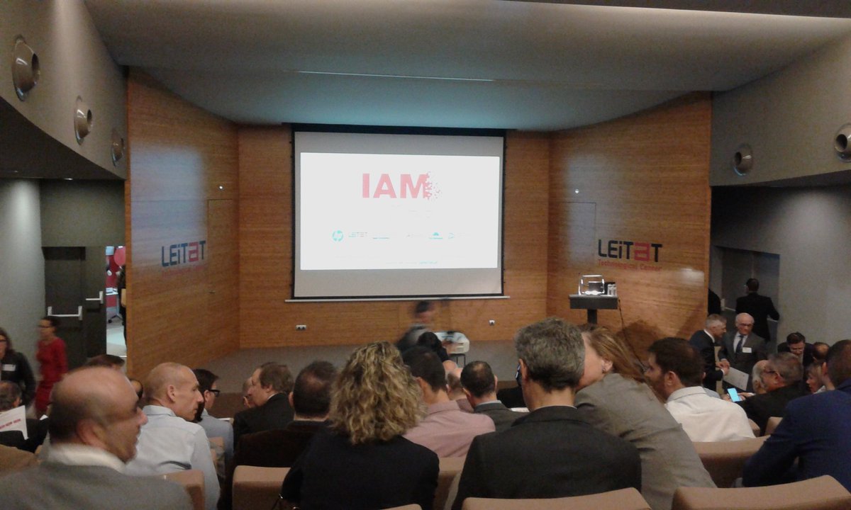 Today at the opening of International Digital Innovation Hub in #additivemfg #3dprinting <a href="/IAM3DHUB/">IAM 3D HUB</a> #iam3dhubopening #AMazing  @ElisavaBCN