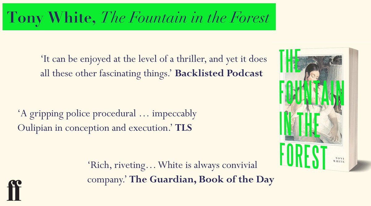 If you fancy diving in to some bank holiday weekend reading — you could order The Fountain in the Forest from your local independent #bookshop today and pick it up tomorrow — #justsaying ;) 

booksellers.org.uk/bookshopsearch  @IndieBound_UK @booksaremybag