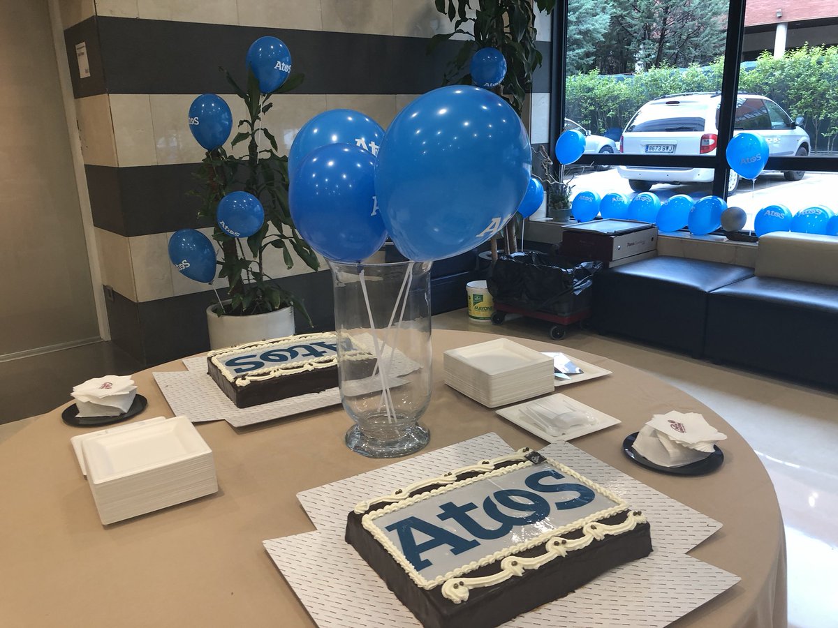 ¡Todo preparado! Hoy dia 25, a partir de las 13h. celebraremos el 25 aniversario de nuestra sede de Albarracín 25 ¡brindaremos juntos! #atosteam #atosfamily #proudofatos <a href="/Atos/">Atos</a>