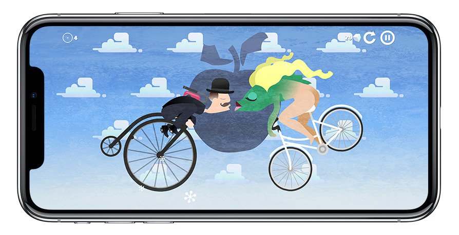 dampgnat's tweet photo. To mark the app update for iPhone X https://t.co/HwWfstp5Kj, I'm revealing how it all started.... 29 YEARS AGO! https://t.co/VDafx8MdXr #indiedev #IcycleOnThinIce https://t.co/cmZryRUgbb