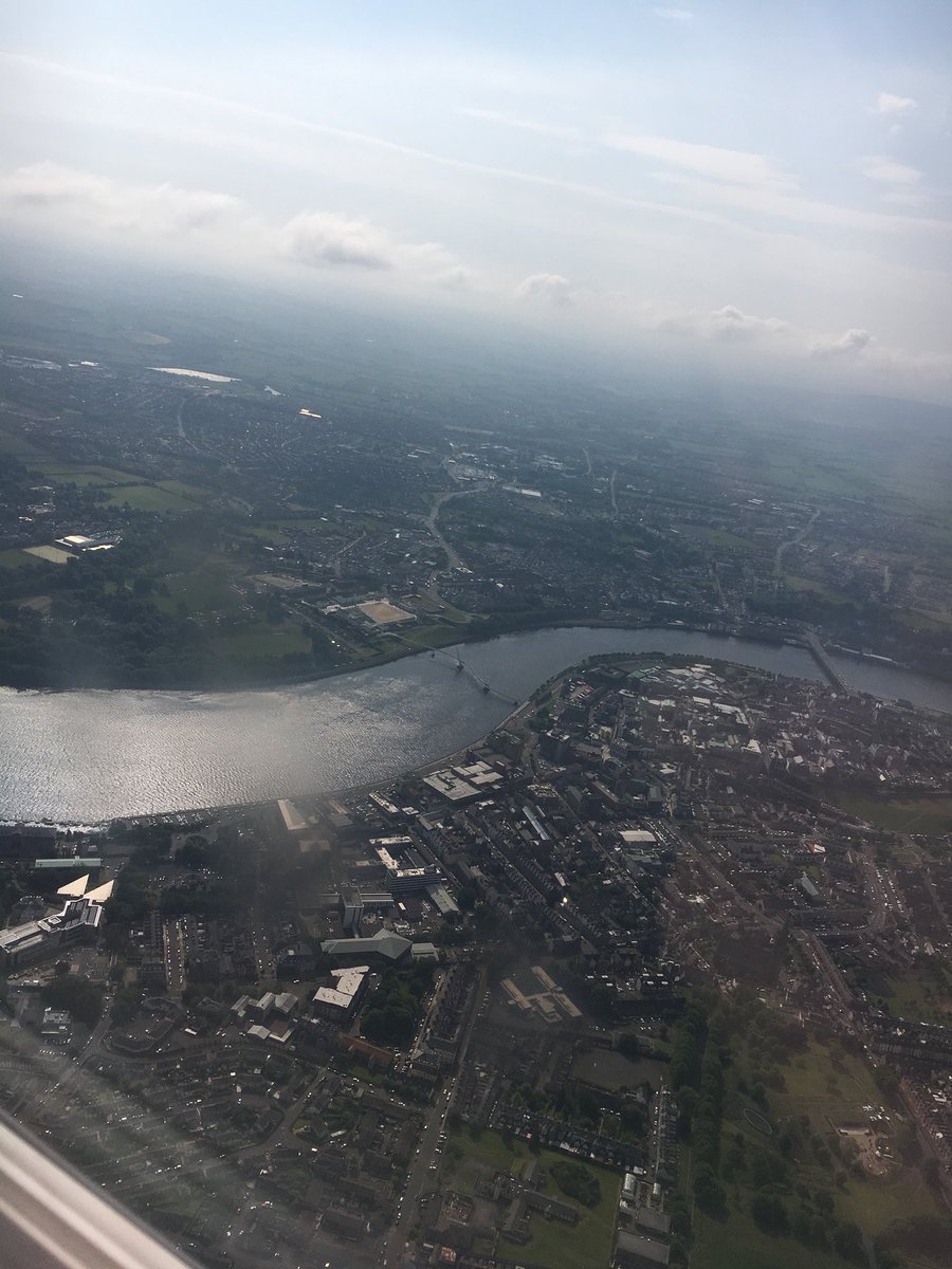Pleasure flying from <a href="/STN_Airport/">London Stansted Airport</a> to <a href="/CoDerryAirport/">City of Derry Airport</a> with <a href="/flybmi/">flybmi</a> today #home
