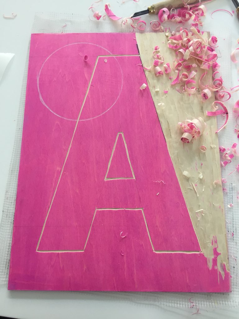 jca01uk's tweet image. So much fun @AlexBookerPrint woodblock printing workshop. Thanks to @Isomi_uk for hosting @CDWfestival