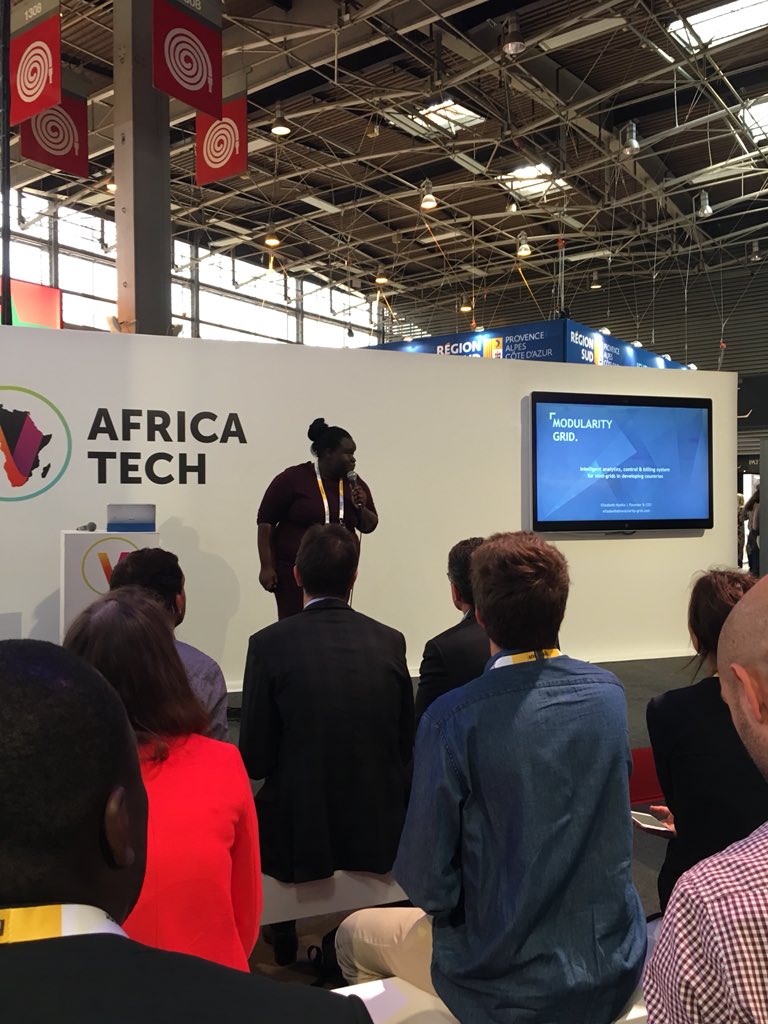 Acted's tweet image. #TekTech #strongtech Access to energy through mini grid and sustainable livelihoods for farmers. Pitch on Reparle and modularity grid in Paris #Vivatechnology2018 #AfricaTech by @MandulisEnergy @UgandaACTED