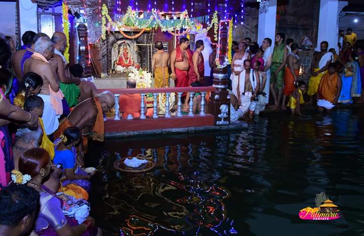 Then Thotallu seva in Udupi Madhwasarovara