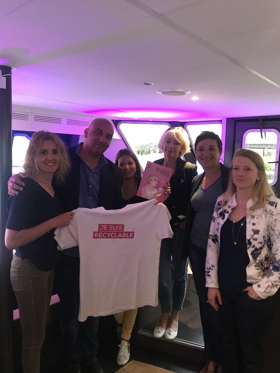 Élue de La Rochelle, je m’engage pour le don d’organes. Bravo la coordination rochelaise du don d’organes. Merci à Symaps #jesuisrecyclable