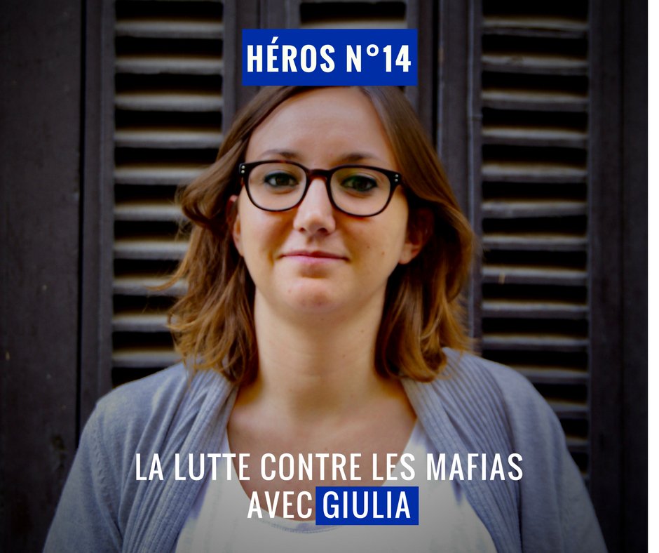 WCBH_fr's tweet photo. [HÉROS N°14 : LA LUTTE CONTRE LES MAFIAS AVEC GIULIA] 🇮🇹

💡 Giulia est membre de Libera, un réseau de +1600 organisations de prévent° contre le crime organisé et la corruption.

➡️ Retrouvez l'intégralité de son portrait inspirant sur @WCBH_fr https://t.co/ZSBrKae54r https://t.co/E7sX1xNvH8