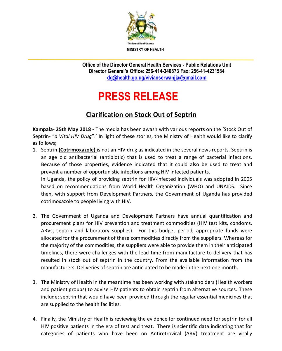 Ministry of Health- Uganda tweet media