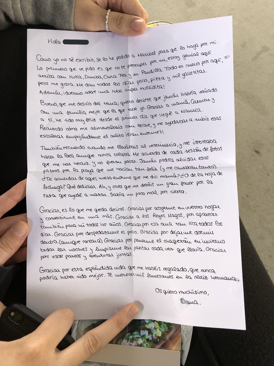 itsallfinenow's tweet photo. Mi perrita murió el lunes pasado y mi novia me ha dado hoy esto de su parte. 

A lo mejor no he llorado. https://t.co/FX0zyAtDRI
