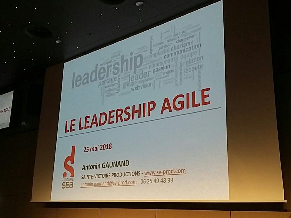 SEBLab2016's tweet photo. C'est parti pour la conférence du Lab sur l'agilité avec Antoine Gaunand https://t.co/JuJzNq8SiY