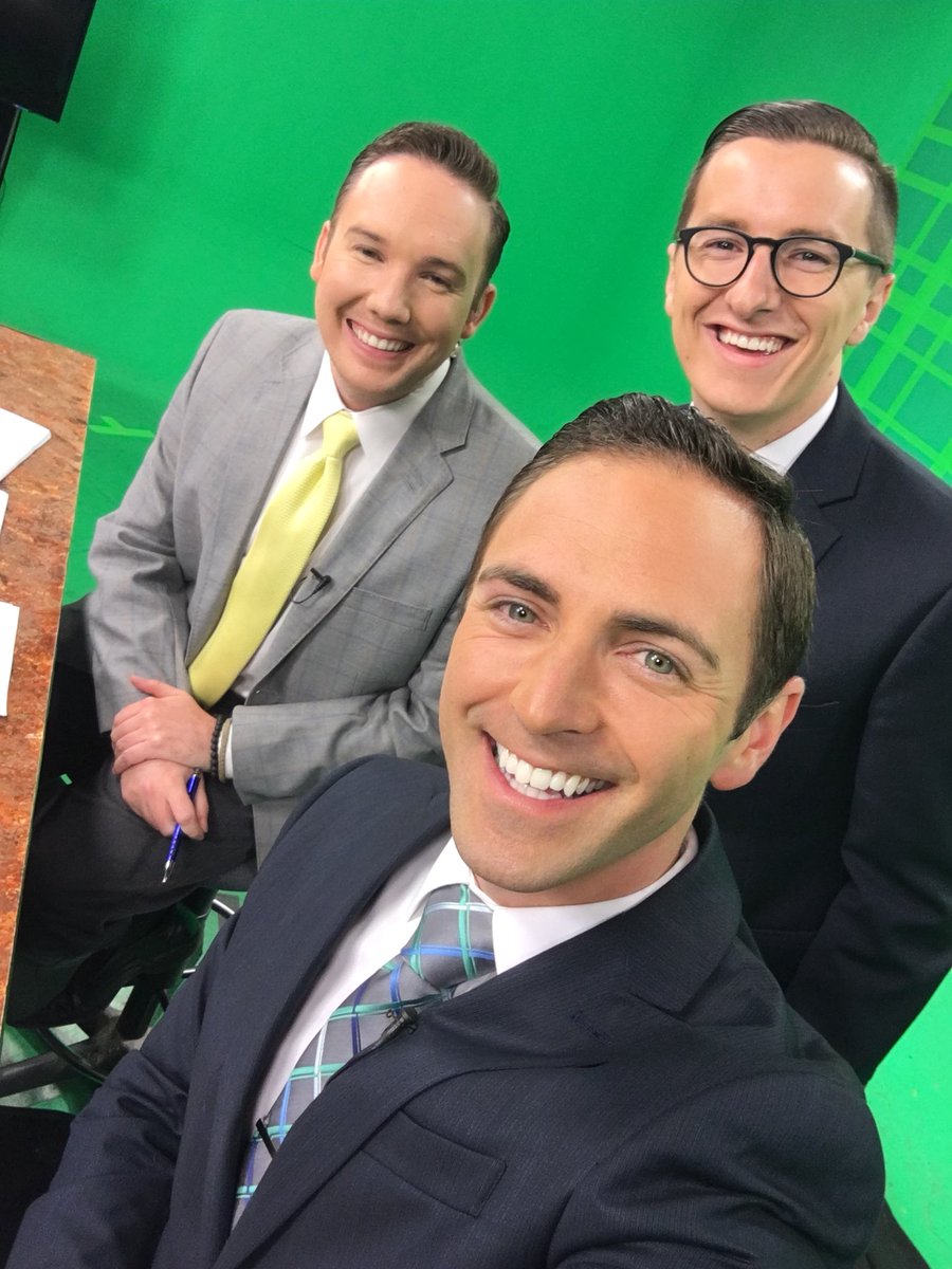 Scott_MartinTV's tweet photo. Happy Friday #sunrisers! Itβs #guydayFriday @WCBINEWS w/ @jacobdickeywx & @EricCrosswhite! Iβm in for @drenae8 as she enjoys a long weekend https://t.co/wGL0EAomfn