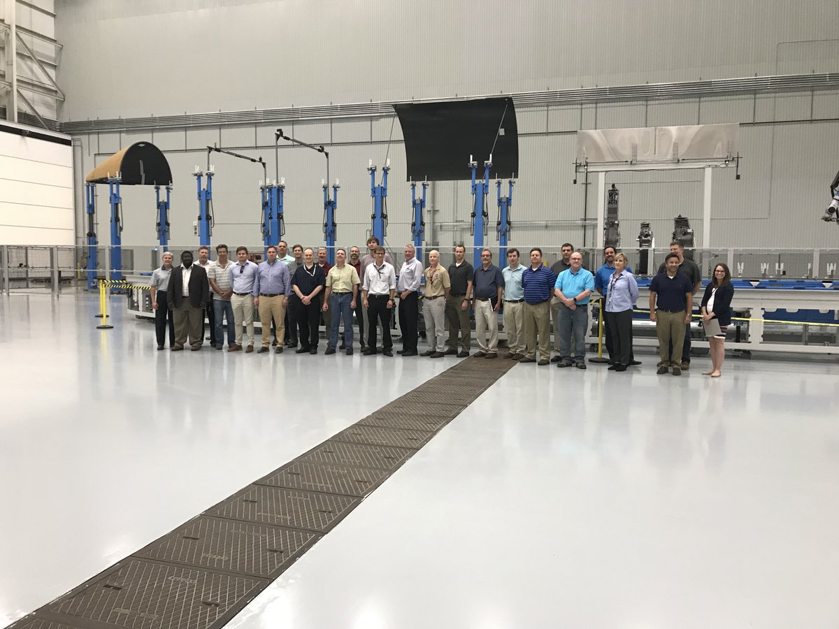 Peter Guggenbach On Twitter The Ruag Dynetics Team Hosted Nasa Executive Director Aiaa Dan Dumbacher At The Ruag Space Usa Large Composite Facility In Decatur This Week To Continue Work On The Nasasls