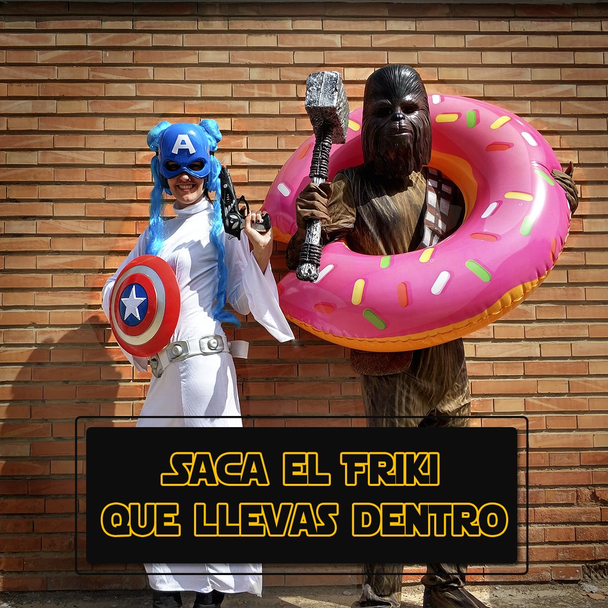 Día del Orgullo Friki + Star Wars + Glitch Gyals = ¡Combo Perfecto! 🖖
#DiaDelOrgulloFriki #FelizFinde