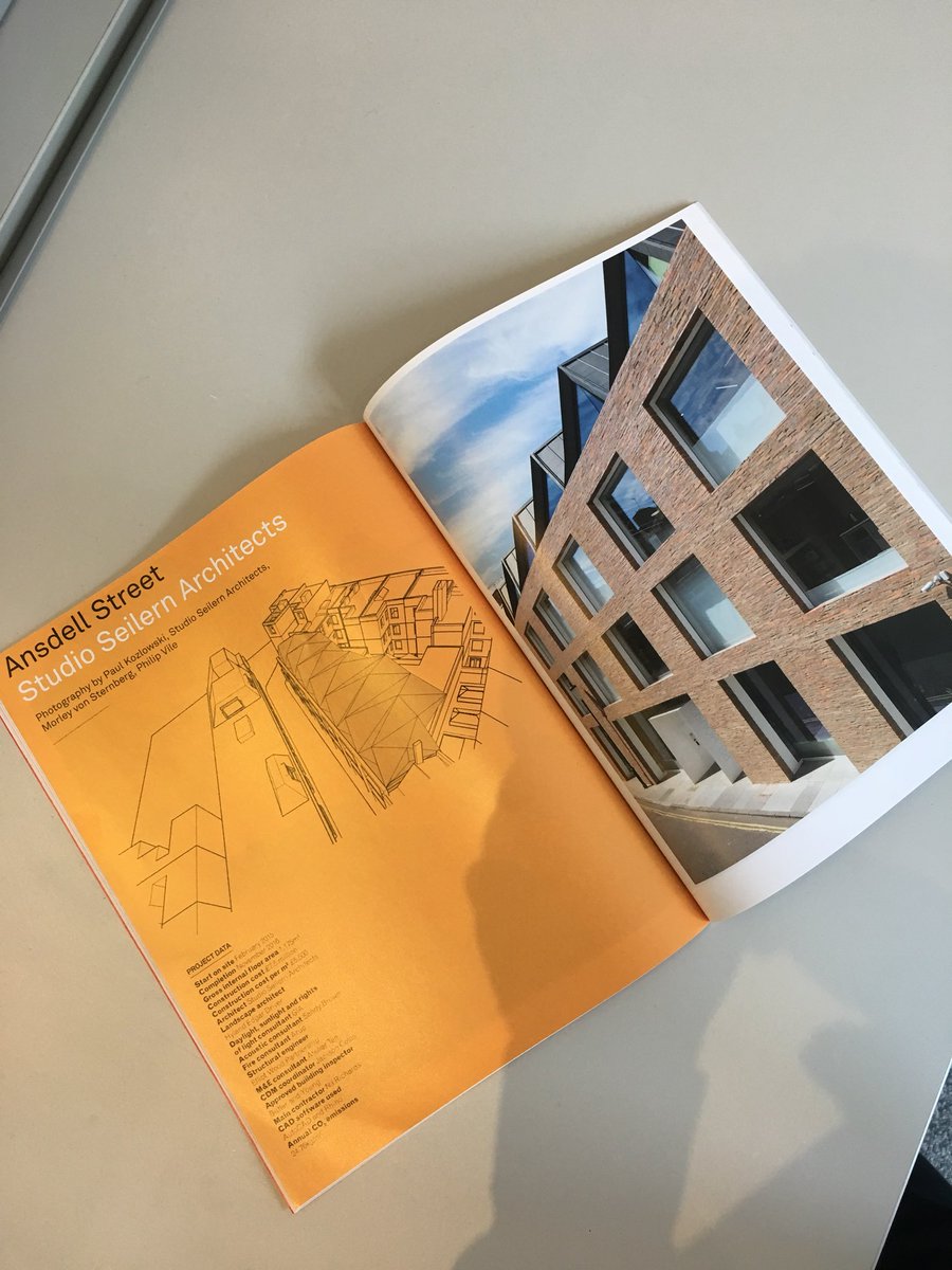 adamdgreenfield's tweet photo. Nice to see our ansdell street scheme in this monthβs AJ specification mag - adding a roof extension can be made to look fun #timber #engineering #theshapeisthestrength #funkyshapes @ElliottWood_ @StudioSeilern https://t.co/KKI0fa7uEb