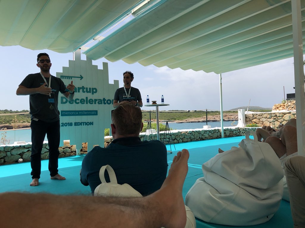 GymCraftVR's tweet photo. Getting Decelerated at #MenorcaDecelerator18 https://t.co/lzjWkeyiYy