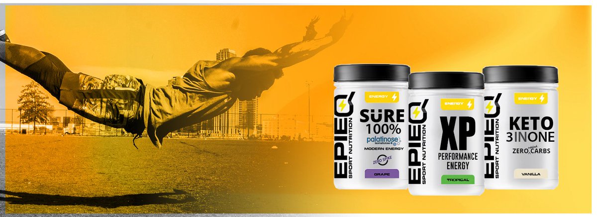 EpieqNutrition's tweet photo. Chooses your fuel for the weekend
*ZERO common sugars in our* formulations 
#SURE 
#EpieqXP 
#Keto3InOne 
#Peptan #Palatinose https://t.co/0HciTf4zkV