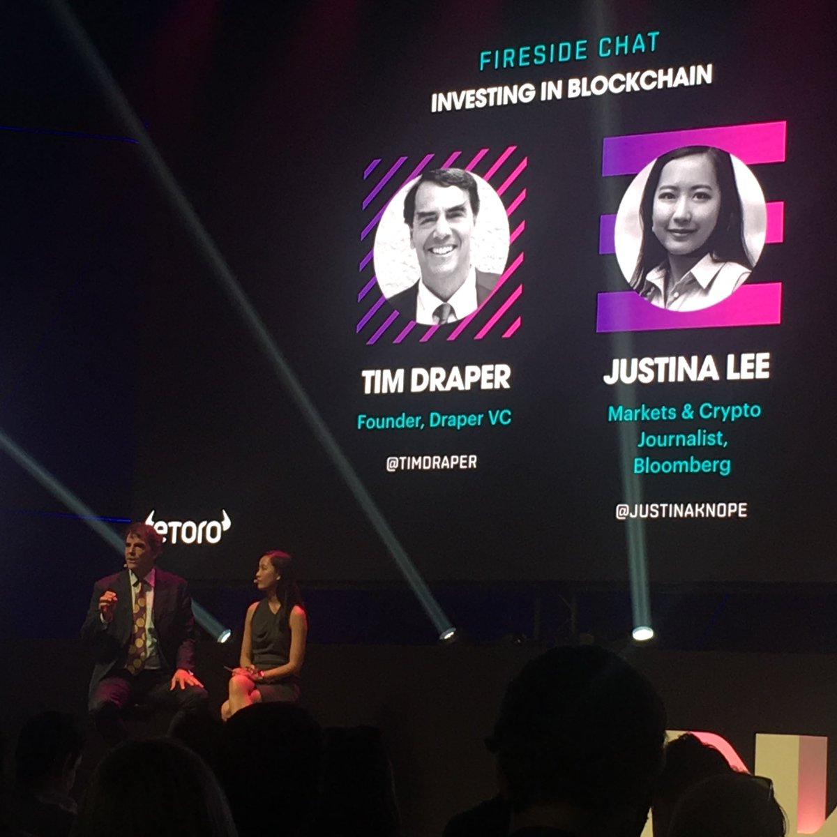 Everything is suitable for #blockchain #crypto #TNW2018 <a href="/TimDraper/">Tim Draper</a> <a href="/TheNextWeb/">TNW</a>