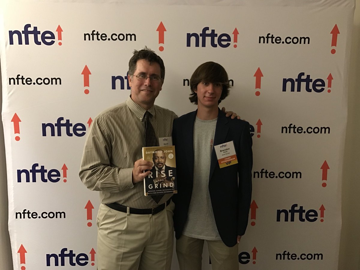 CoastalTodd's tweet photo. Blair student Brendan Elliott won 1st place in the regional entrepreneurship competition in Washington DC. Next stop the Nationals in New York City. Pictured is Mr Kevin Murley (entrepreneurship teacher) and Brendan Elliott @blairprincipal https://t.co/C6BCyiR2i8