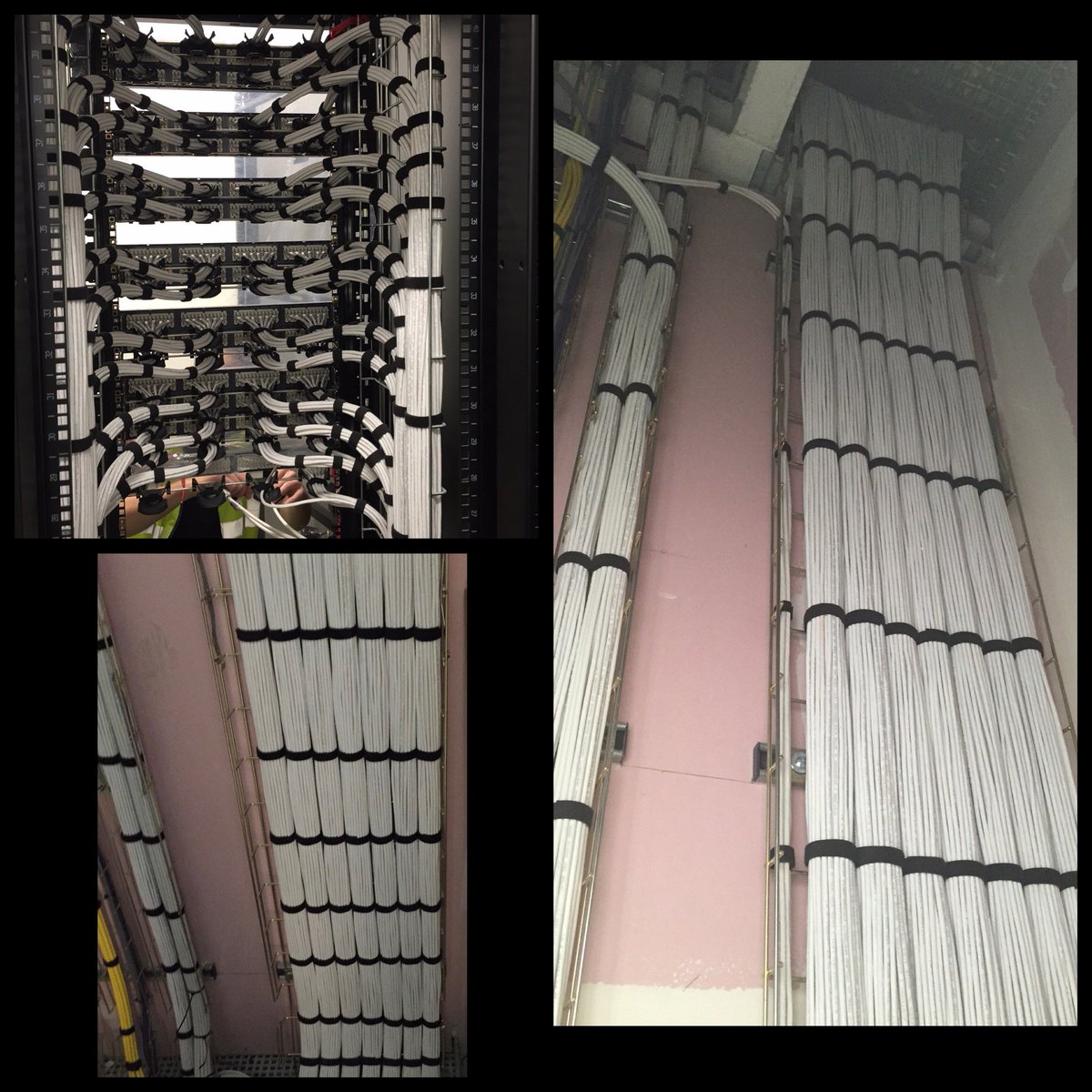 BSCLltd's tweet image. One of our previous deployments of over 3,000 @CommScope SYSTIMAX Cat6 &amp;amp; Cat6a outlets for one of our major blue chip clients over 8-floors in central London, installed and tested to ISO 11801 ClassE/Ea standards. #RunsOnCommScope #cat6 #cat6a