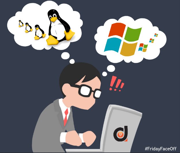 DialWebHosting's tweet photo. Isn't it hard to decide best #Operating #system #Linux or #Windows?
#FridayFaceOff #LinuxServer #WindowsServer #ManagedWebHosting https://t.co/izQPC5YIFh