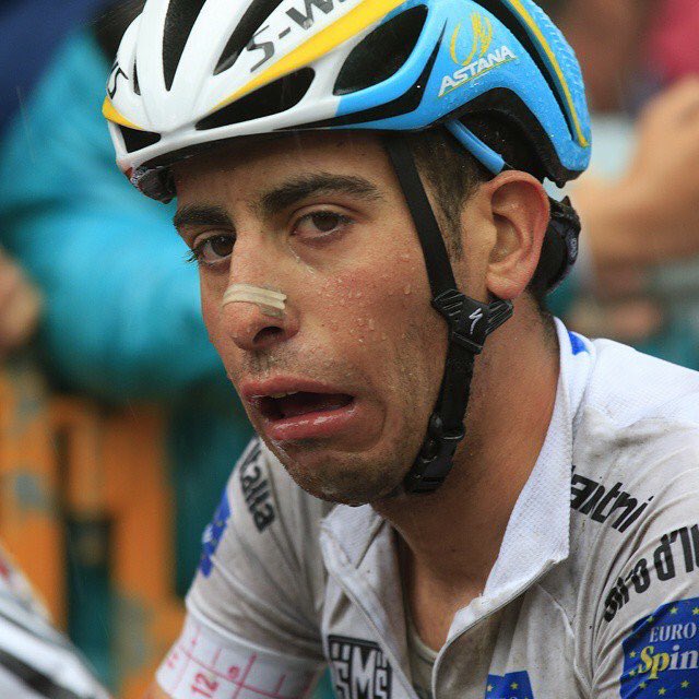 Hey <a href="/trb1978/">bruiser78</a> your mate has just abandoned #fabio #aruvadechi #fabioaru #giro101