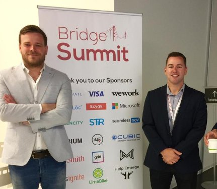 BusinessInA's tweet photo. Knap! Het Antwerpse @Rombit_BE is tijdens het #BridgeSF festival in San Francisco bekroond tot 'Meest Innovatieve Internationale #Startup van 2018': https://t.co/O7PUEU2lZO https://t.co/fvCZAZQ2v4