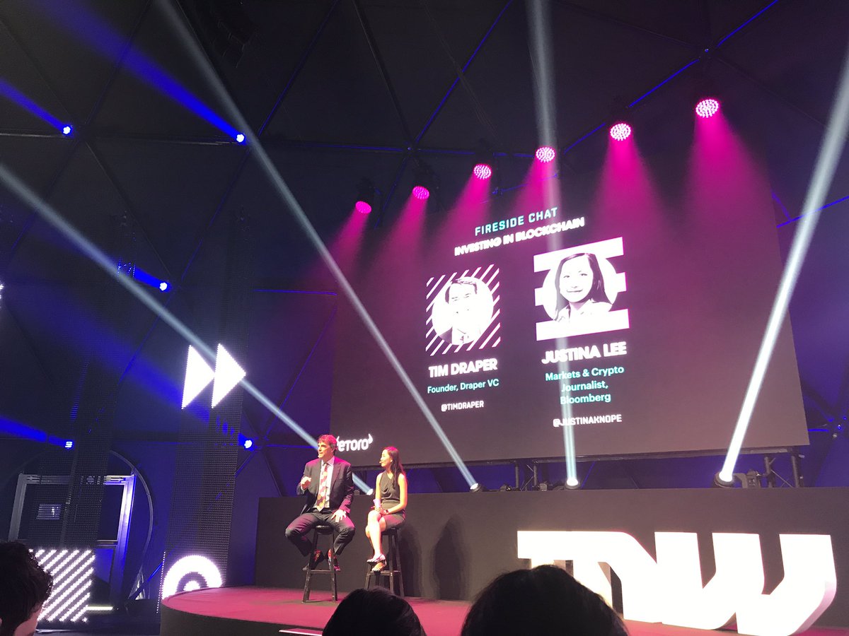 katalinG's tweet photo. @TimDraper @TNWconference In 10 years no reason for banks anymore! blockchain rules and rocks! https://t.co/0zGy8Mmzs0
