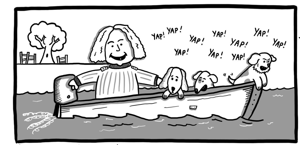 Fenbeast_Pub's tweet photo. What better way to spend your long weekend, than a read of the newly digitised edition of the most popular #EelmanChronicles so far, all about dad's best friends, his trusty hounds!
Grab it now as a PDF from https://t.co/iN6BjYrppe
#indiecomics #makecomics #smallpress #comics https://t.co/OIEJO1j1Nz
