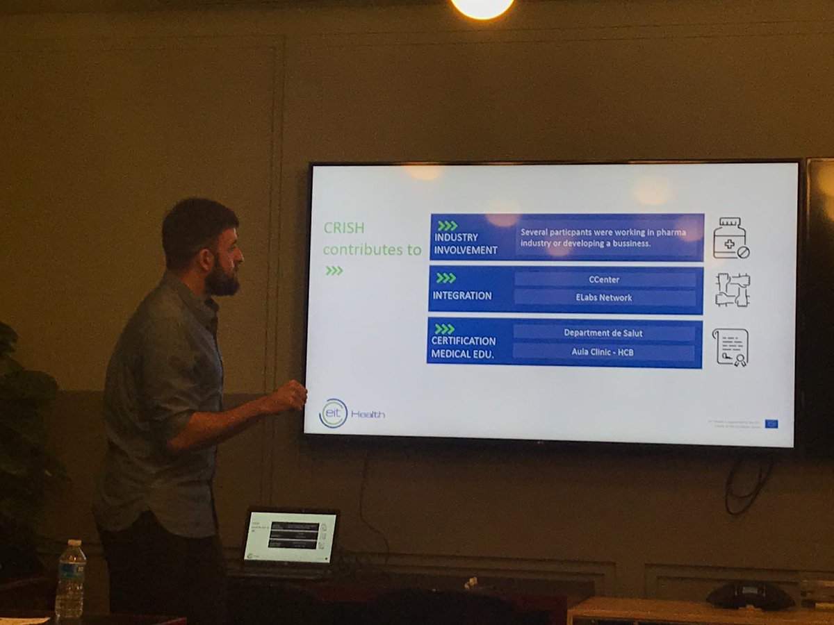 EITHealth_IRLUK's tweet photo. Today we're talking about CRISH, a Campus project that allows #healthcare professionals &amp; #patients to co-create #research &amp; services. To know more, read our interview to expert @PigginMaria! https://t.co/rSKQJ6rDVh
@EITHealth Campus Activity Line Meeting @imperialcollege https://t.co/9gqXR4Pbhb