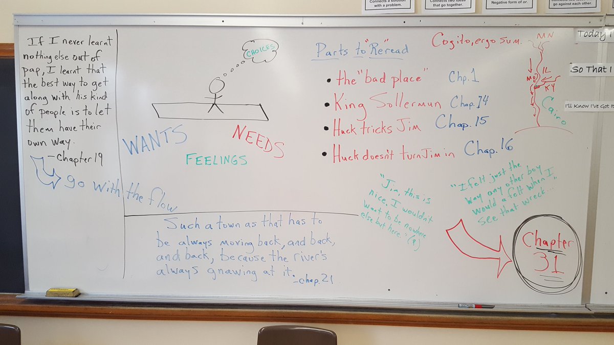 gregsker's tweet photo. @PMartinTeacher @BadassTeachersA @VOCALCCSD @ncte @edutopia @cultofpedagogy Geography, symbolism, and morality in Huck Finn. As artistic as I get. https://t.co/wrwzwXSxKU