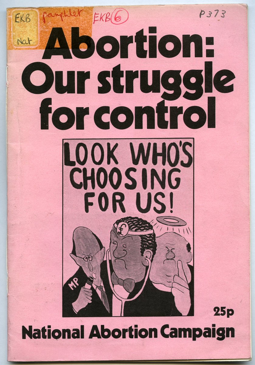 BishopsgateInst's tweet photo. We are proud to hold pamphlets in our archive documenting the fight for women’s reproductive rights including these materials from @FeministLibrary. Today we stand in solidarity with campaigners &amp; protesters, Irish residents and all those journeying #hometovote. https://t.co/AwqwjCegsb