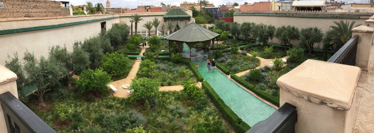 AdamCorsini's tweet image. Le Jardin secret in Marrakech is a real hidden gem. An abandoned derelict building restored to its 19th century glory. Sometimes it’s the most basic of ideas that works out the best. #SimpleButEffective