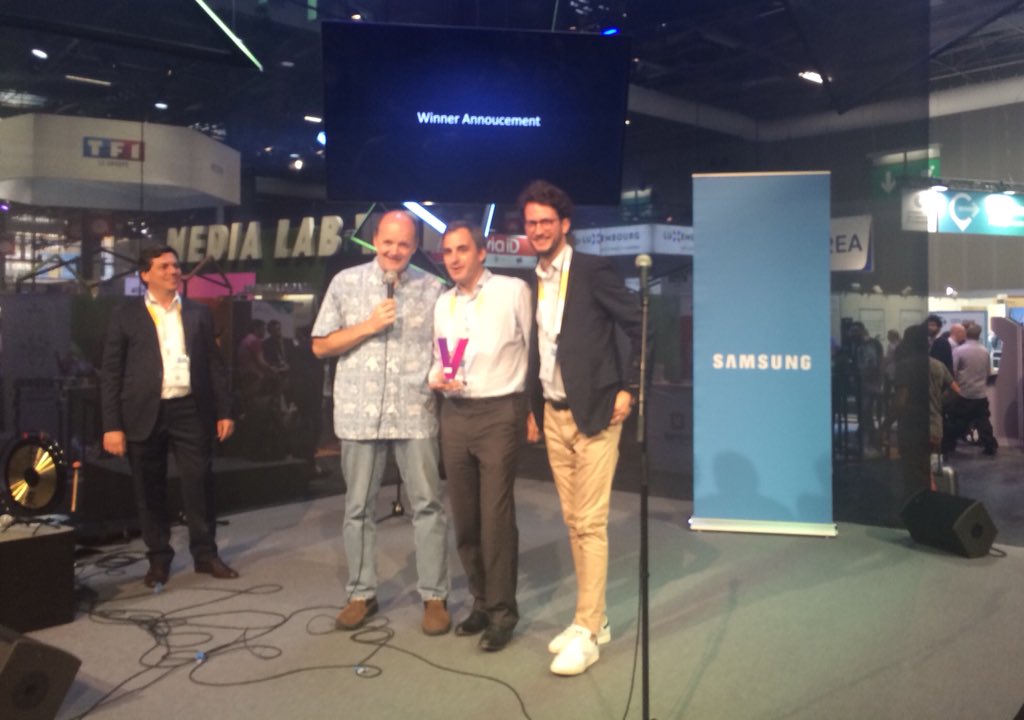 Diabeloop's tweet image. 🎉🏆 Diabeloop just won #samsung #startup pitch contest at #Vivatech! ✌🏻 Yeaaah! #AI #Diabetes