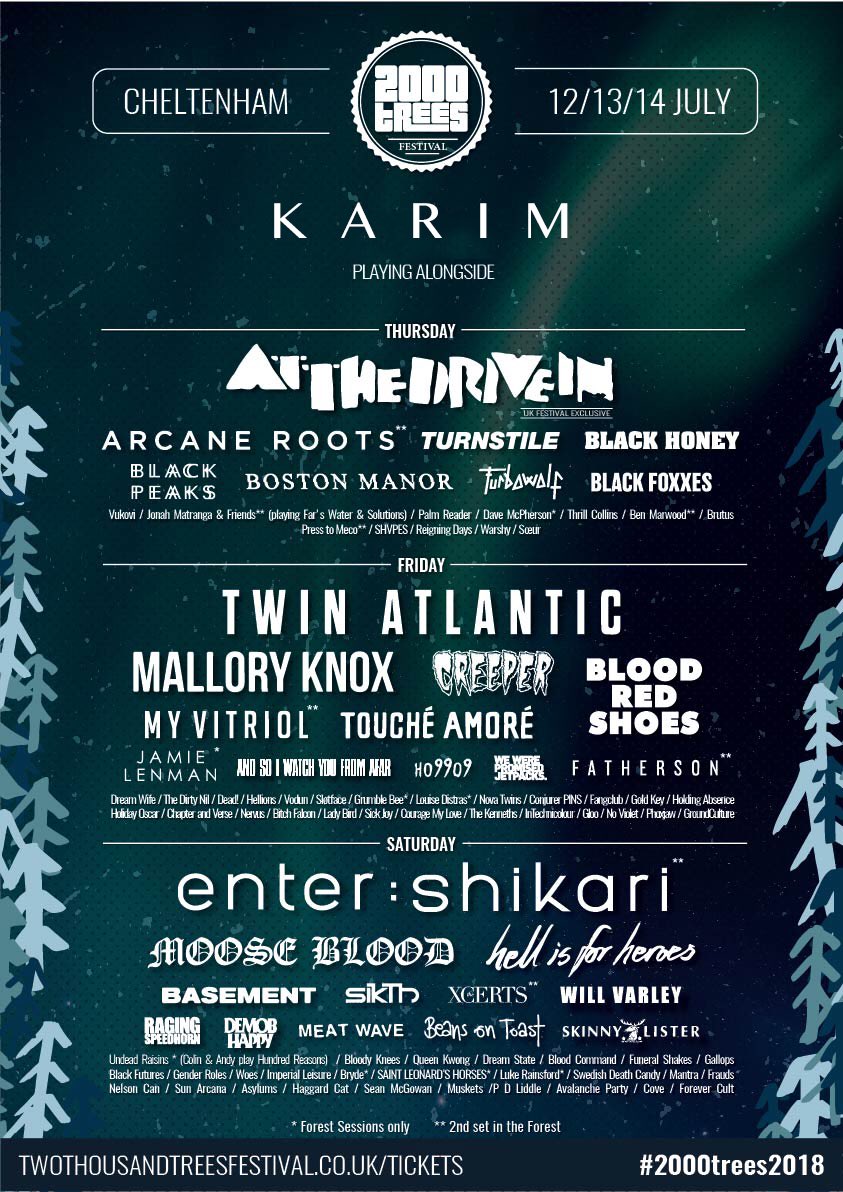 Will be playing my first ever UK festival on an acoustic stage in a forest on July 13th. Make sure you don’t miss this!
<a href="/2000trees/">2000trees Festival</a> @BIMMLondon