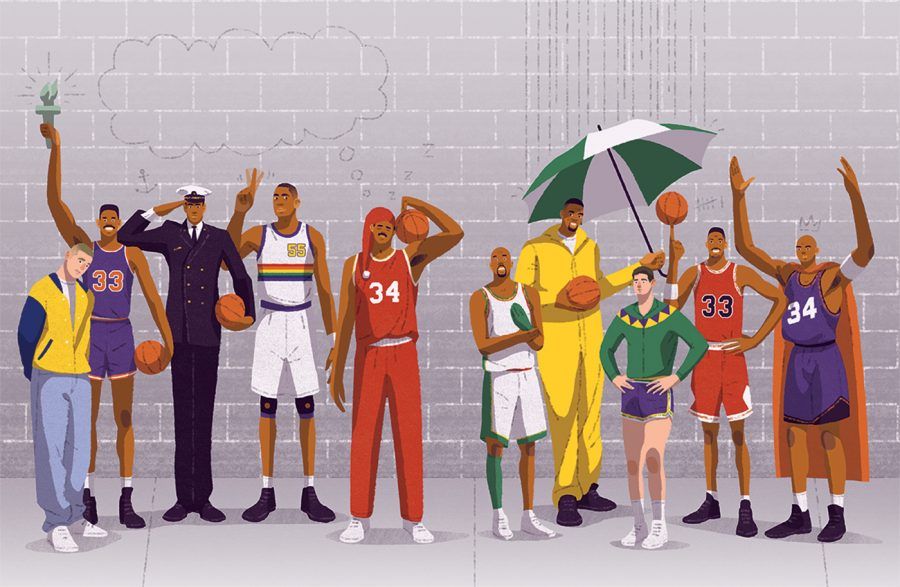 bantmagazine's tweet photo. NBA finallerine doğru heyecan zirveye çıkmışken, Amerikalı illüstrasyon sanatçısı Matthew Shipley’den, LeBron James, Dr. J, Philedelphia’nın genç yetenekleri ve 90’ların yıldız oyuncuları. #webgaleri #matthewshipley https://t.co/Pf8v47c0MX https://t.co/LY24IhyFZ2