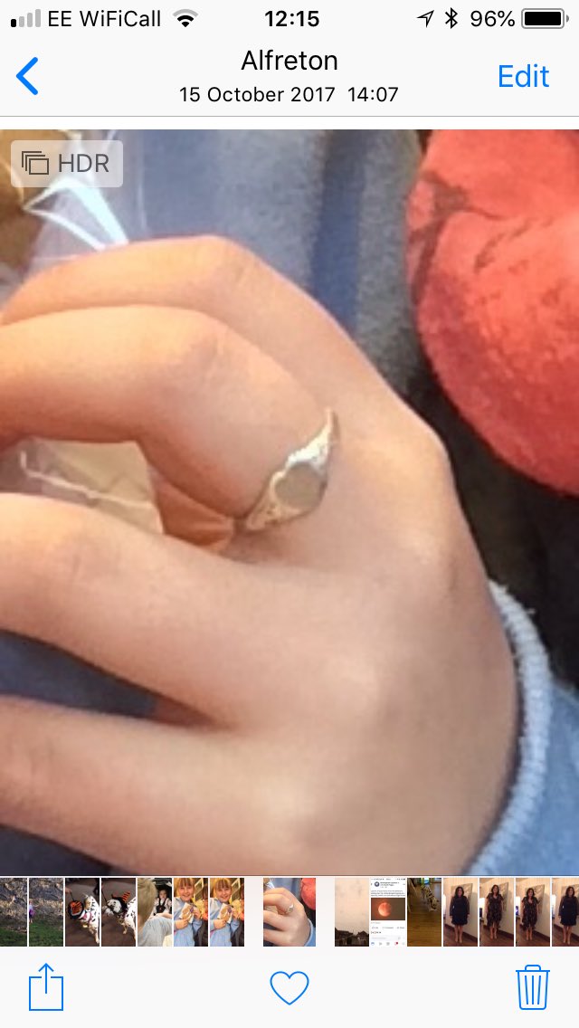 T21CJC's tweet photo. @RiddingsJnr silver ring missing from daughters bag after p.e. No value other than sentimental. Text sent to all parents but nothing more being done. Please have a look for it and return if found......please share with other parents! https://t.co/Mg4t8U55Nx