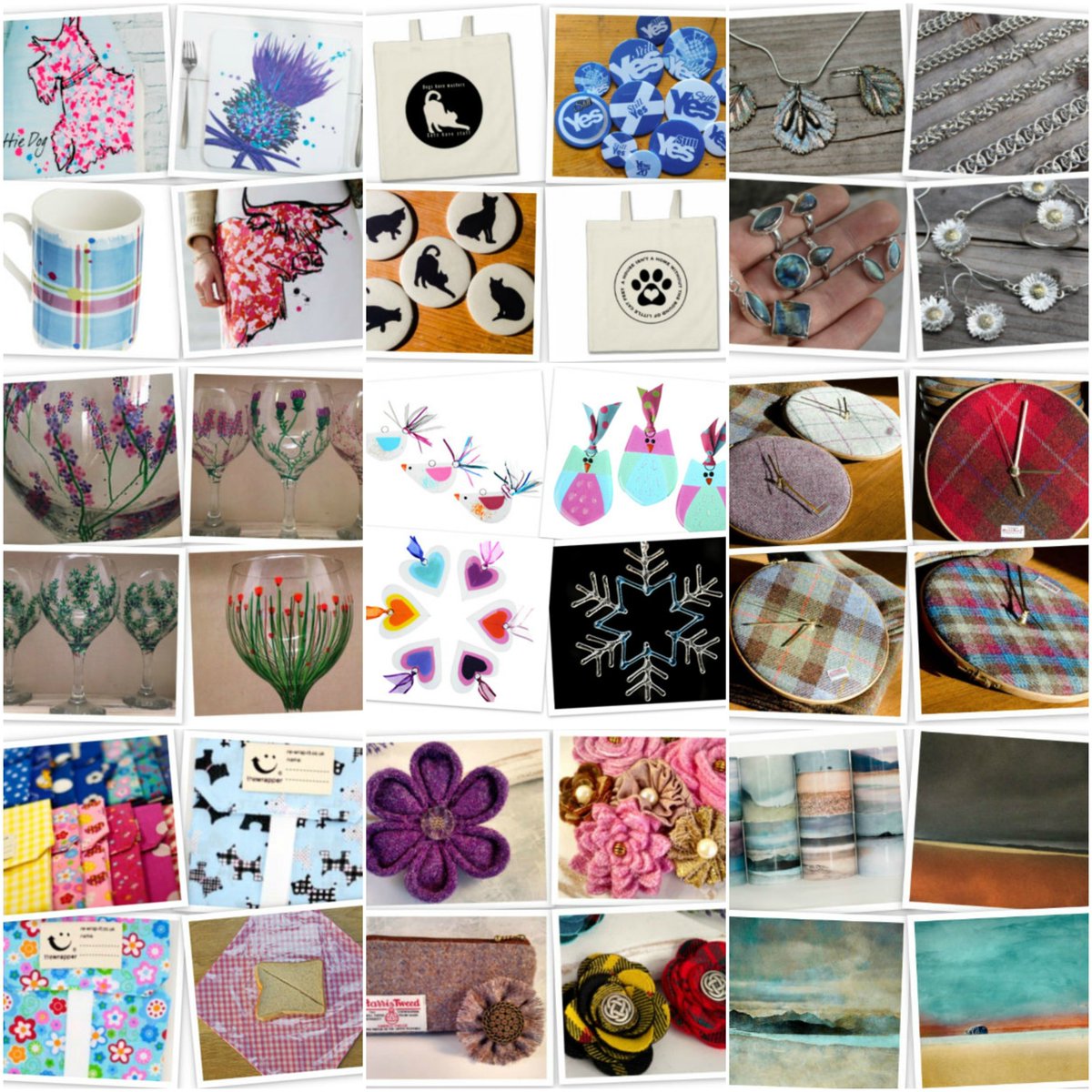 Shop_Scotland's tweet image. Nine of the top profile pages on #shopscotland in April. Incl fab @ScottInness, @BadgeBonny, Saffron Jewellery, @harrisglassware, Dragonfly Dichroic, @TweedClockCo, @the_wrapper_, @braw_bricht &amp;amp; @cathwatersart. #shopscotland. Small country, BIG talent! shop-scotland.com/discover/gifts/ #FF
