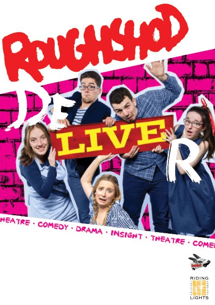RoughshodTC's tweet photo. We're about to go on a mini tour! That means over the next few weeks we'll be travelling to lots of different places and there will be many many shows! Have a look at our events page on Facebook to see if we've got a Deliver show near you! https://t.co/s40bQHehmk #Roughshod2018 https://t.co/XFWeBMZx5l