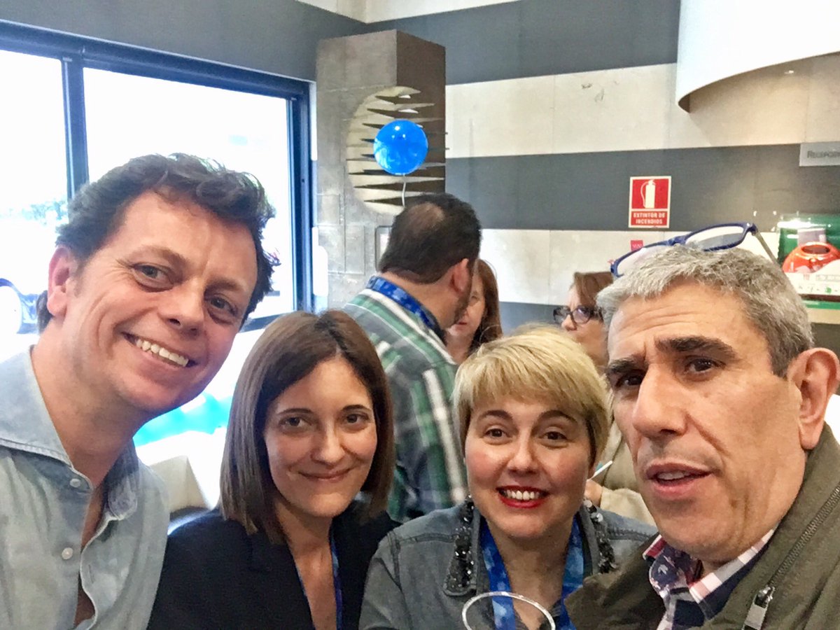 Celebrating today <a href="/AtosES/">Atos España</a> 25th anniversary with <a href="/esthergayosodel/">Esther Gayoso</a> <a href="/LauraMartin_sp/">Laura Martín Sánchez</a> and many other old friends #atosteam #proudofatos #atosfamily