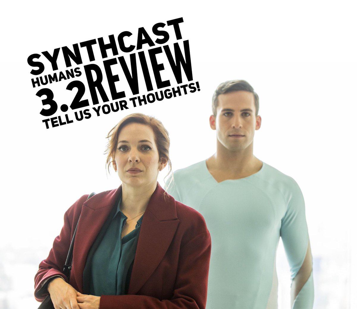 synth_cast's tweet photo. This week’s podcast will be recorded tonight! What did you think of yesterday’s episode? Tweet us your reactions and we’ll read them in our review! #Humans #Humans3 #SynthCast https://t.co/UjtK3b8Qmm