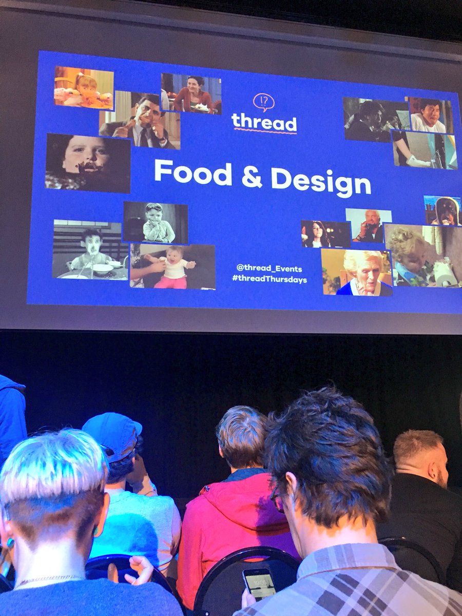 SixAgencyUK's tweet photo. We really enjoyed last nights @thread_Events on the topic of food and design. Inspirational talks from @tomhoveyart @PetaOBrien and @BompasandParr #sixagency #sixlife #bristolcreatives #ThreadThursdays https://t.co/aNQjslQgZQ
