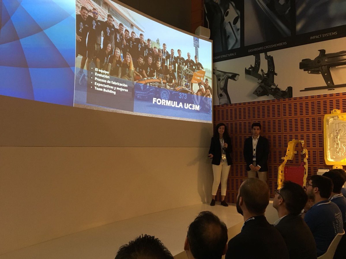 MADFormulaTeam's tweet image. Hoy estamos en #FormulaStudentGestamp @gestamp_es presentando nuestro proyecto y junto a nuestros compañeros de @etseibmotorspor 
#FS2018 #roadtoFS2018 
|| Today we are in #FormulaStudentGestam @gestamp presenting our project with @etseibmotorspor