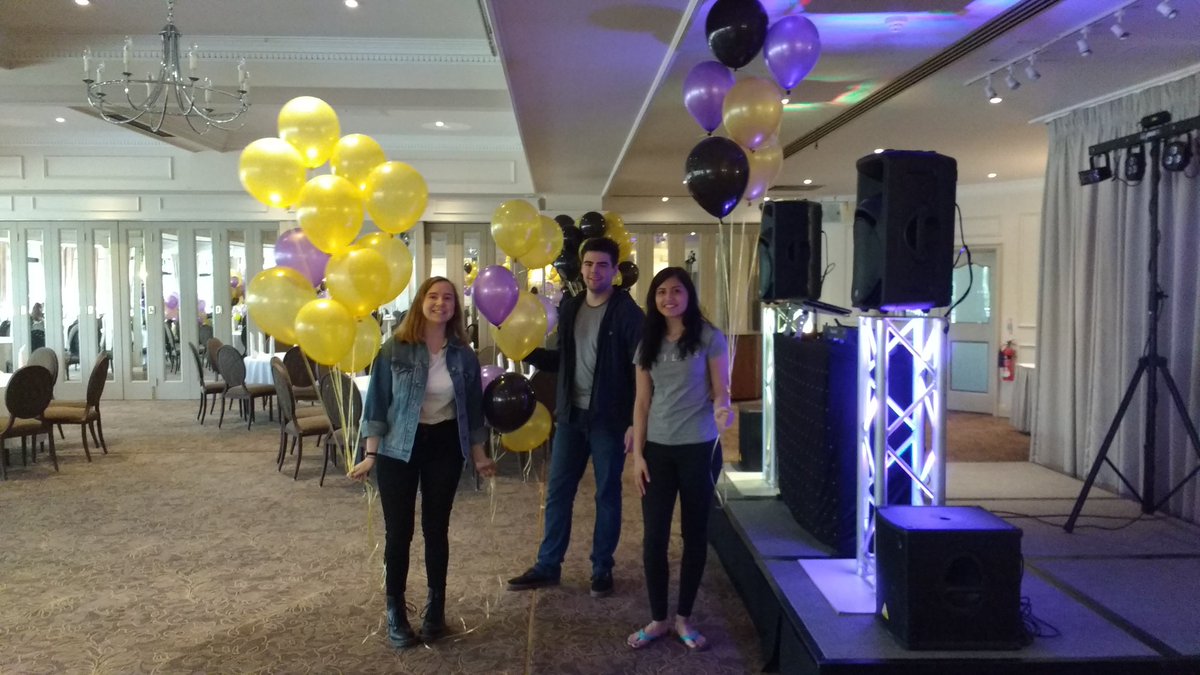 Venue already looking great ready for this evening's <a href="/GGSSFC/">GGS and SFC</a> Year 13 prom.