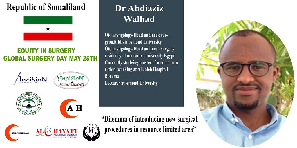 DrAwaleOfficial's tweet photo. Meet our guest Speakers part II @gsurgstudents @StudentSurgNet @DVervoort94 @PaedsSurgeon @Surgeon_General @ZeyitAli https://t.co/6kS6IVpdmK