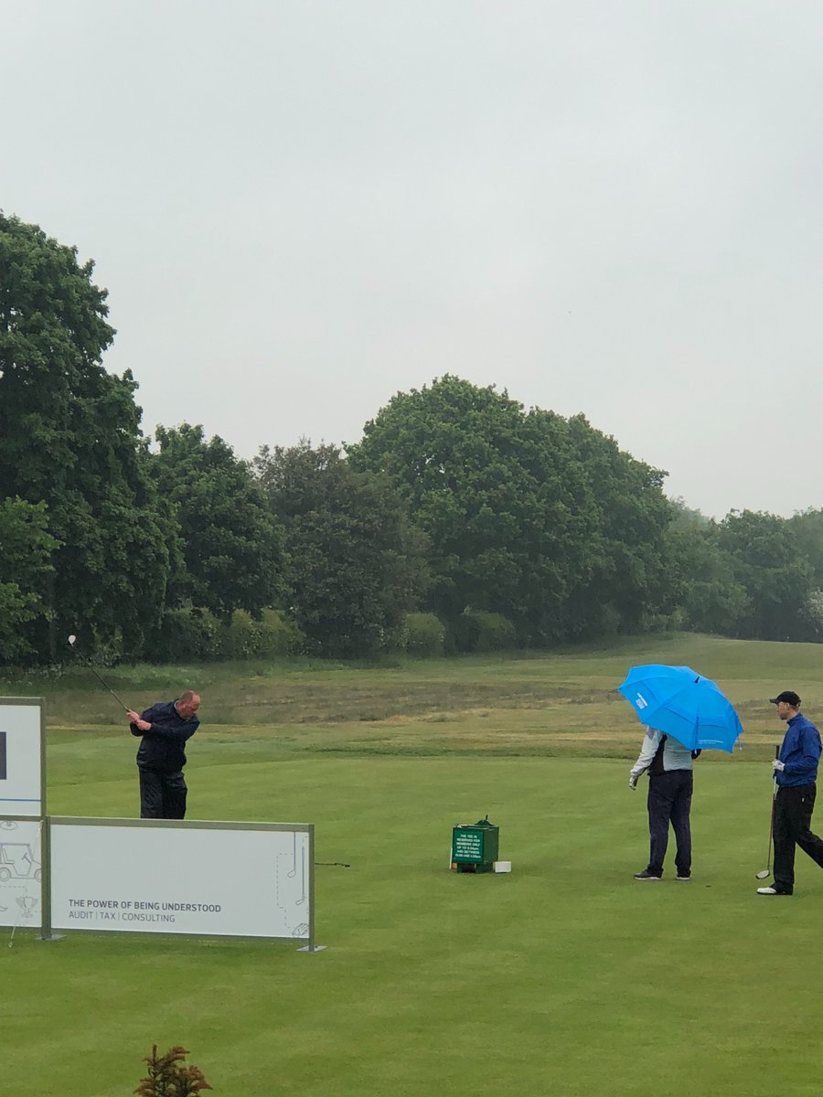 Jamie_ShenDuo's tweet photo. The #weather is on true #yorkshire form but the teams are still swinging away! π© #rsmgolf https://t.co/4S8vYJ9Kht