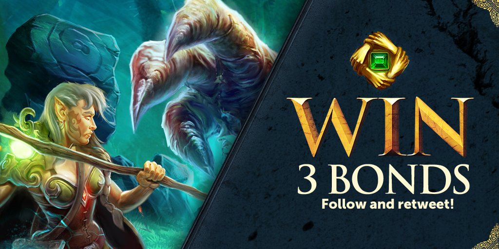 RuneScape's tweet photo. May Merethiel grant you luck for this #FreeStuffFriday!
How'd you like to win 3 Bonds? 💰💰💰

Follow+RT to enter. Winner announced next week. https://t.co/PRnKSeURWF
