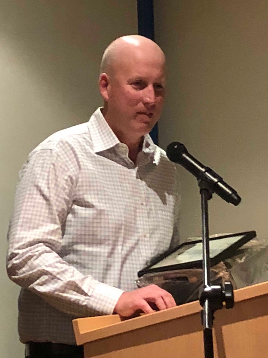 James Clements receives the Mark Miller Young Grower of the Year Award #FGT2018